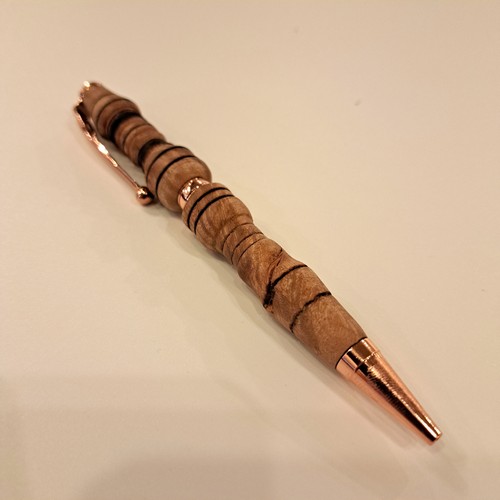 CR-002 Pen - Ambrosia Maple/Copper $45 at Hunter Wolff Gallery